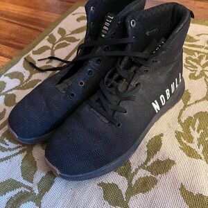 NOBULL Men's Black High-Top Athletic Shoes 9.5